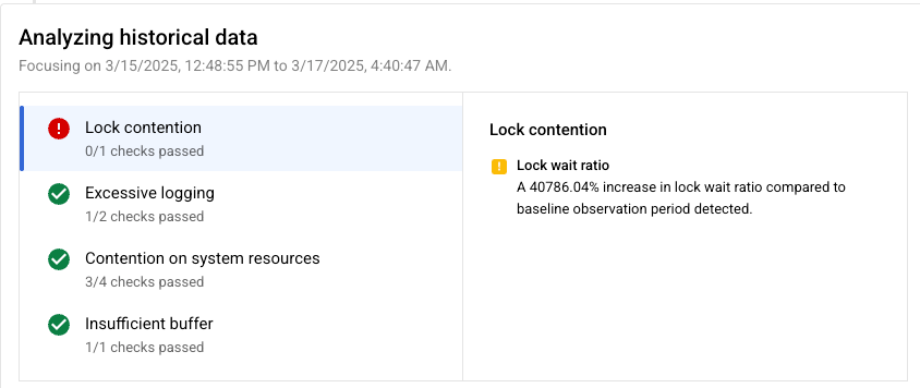 Cloud SQL for PostgreSQL 的情况和证据