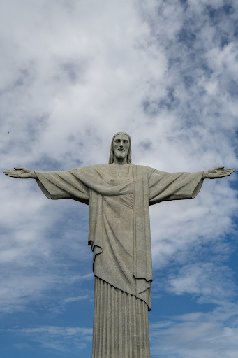 La estatua del Cristo Redentor en Río de Janeiro, Brasil.